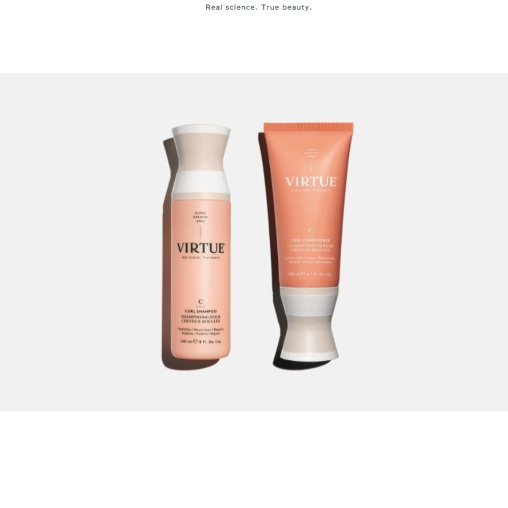 Virtue Shampoo + Conditioner (Curly Hair)